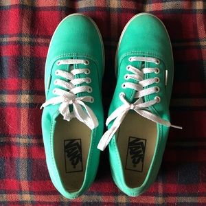 Teal Vans
